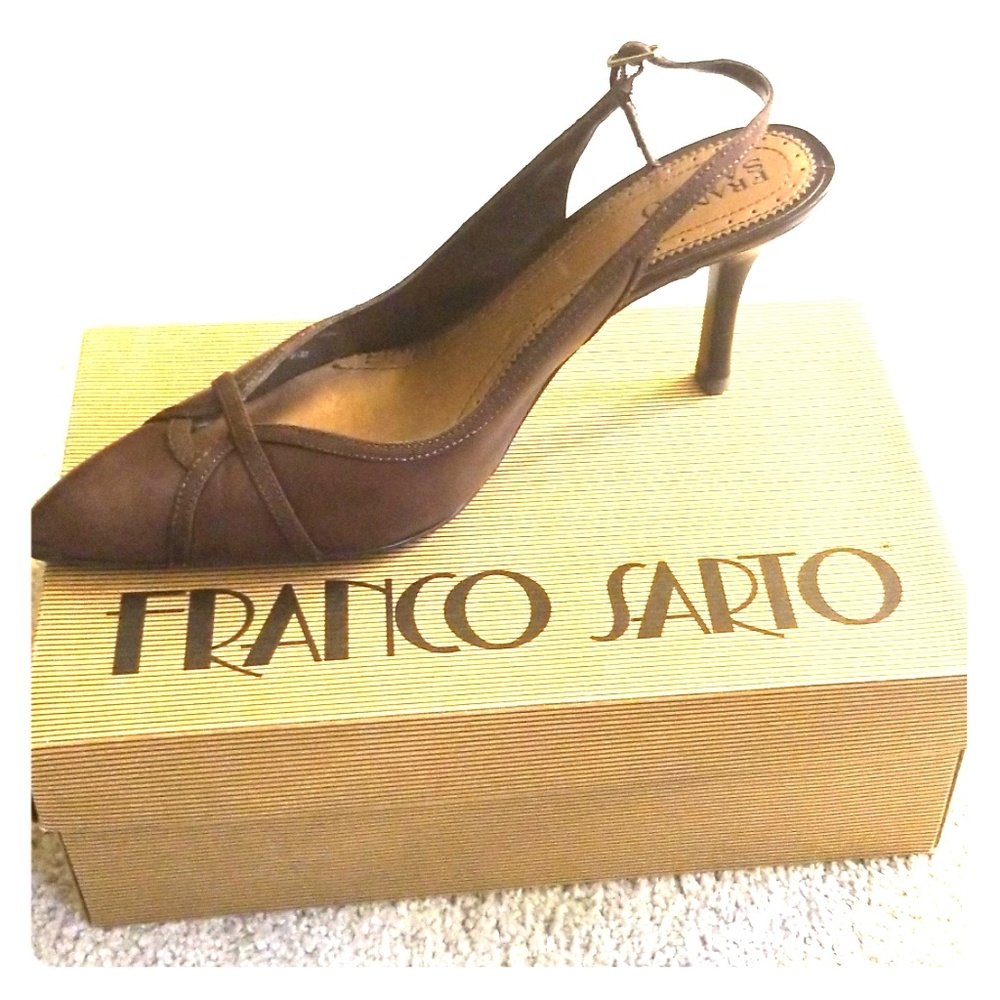 FRANCO SARTO Brown Heels